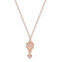 Collier Rosato Femme ARIA in Argent Zircone RZAR08
